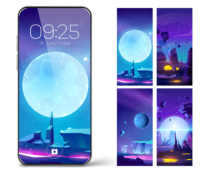 Screen Illustrations-Design
